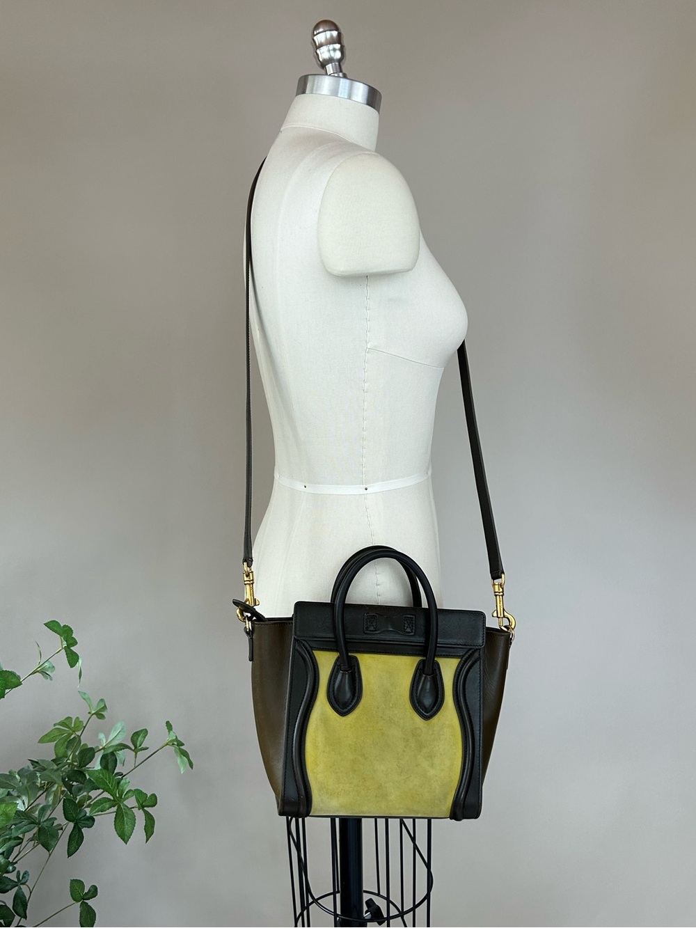 Céline Nano Mini Luggage Tricolor Tote - Picture 4 of 16
